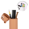 Picture of CASE - PENCIL CASE 2 IN 1 SILICONE TEDDY BEAR LEGAMI