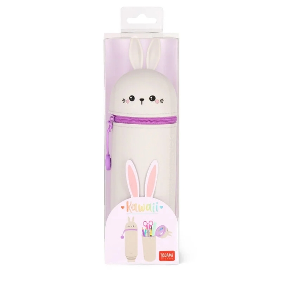 Picture of CASE - PENCIL CASE 2 IN 1 SILICONE BUNNY LEGAMI