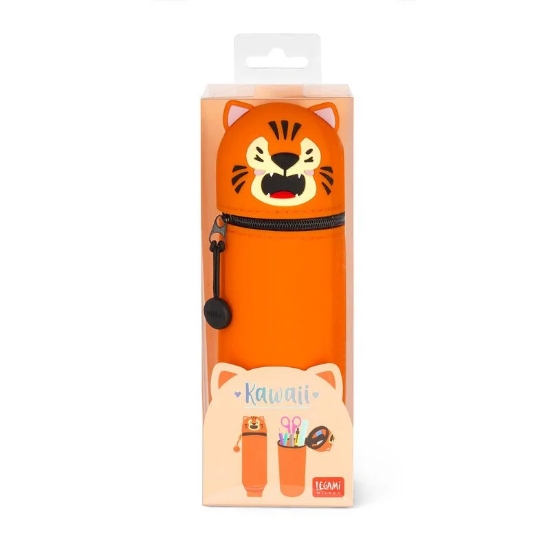 Picture of CASE - PENCIL CASE 2 IN 1 SILICONE TIGER LEGAMI