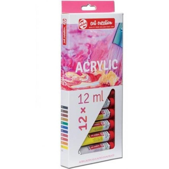 Picture of SET ACRYLIC PAINTS 12pcs x 12ml ART CREATION