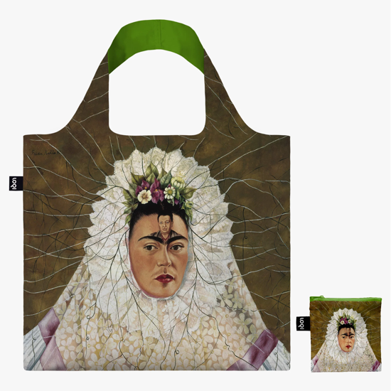 Εικόνα της FRIDA KAHLO Self Portrait as a Tehuana Recycled Bag Loqi