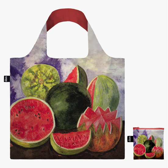 Εικόνα της FRIDA KAHLO Viva la Vida, Watermelons Recycled Bag Loqi
