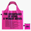 Εικόνα της GUERRILLA GIRLS The Advantages Of Being A Woman Artist Recycled Bag Loqi