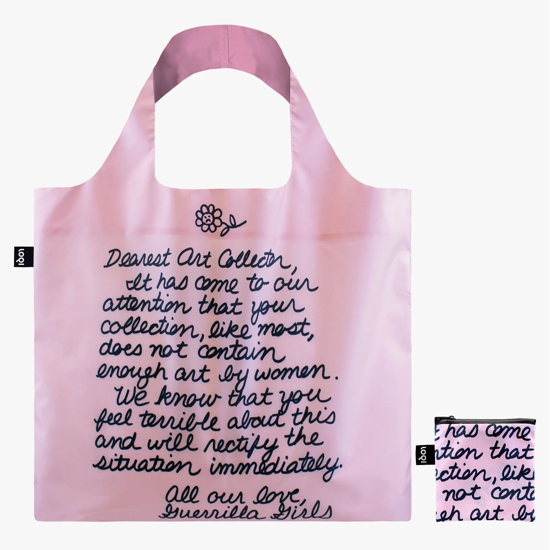 Εικόνα της GUERRILLA GIRLS Dearest Art Collector Recycled Bag Loqi