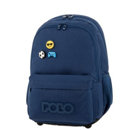 Εικόνα της ΣΑΚΙΔΙΟ ΠΛΑΤΗΣ POLO PINS ΜΠΛΕ 2025 901059-5200