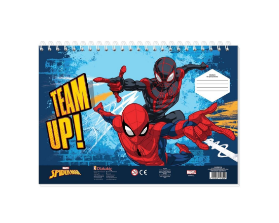 Εικόνα της ΜΠΛΟΚ ΖΩΓΡΑΦΙΚΗΣ SPIDERMAN TEAM UP! 23X33 40ΦΥΛΛΑ ΑΥΤΟΚΟΛΛΗΤΑ-ΣΤΕΝΣΙΛ
