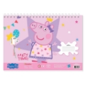 Εικόνα της ΜΠΛΟΚ ΖΩΓΡΑΦΙΚΗΣ PEPPA - PARTY TIME! 23X33 40ΦΥΛΛΑ ΑΥΤΟΚΟΛΛΗΤΑ-ΣΤΕΝΣΙΛ