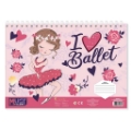 Εικόνα της ΜΠΛΟΚ ΖΩΓΡΑΦΙΚΗΣ BALLERINA 23X33 40ΦΥΛΛΑ ΑΥΤΟΚΟΛΛΗΤΑ-ΣΤΕΝΣΙΛ