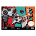 Εικόνα της ΜΠΛΟΚ ΖΩΓΡΑΦΙΚΗΣ GAMING LET'S PLAY 23X33 40ΦΥΛΛΑ ΑΥΤΟΚΟΛΛΗΤΑ-ΣΤΕΝΣΙΛ
