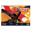 Εικόνα της ΜΠΛΟΚ ΖΩΓΡΑΦΙΚΗΣ BASKETBALL 23X33 40ΦΥΛΛΑ ΑΥΤΟΚΟΛΛΗΤΑ-ΣΤΕΝΣΙΛ