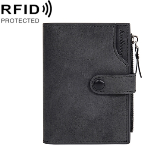 Picture of Wallet PU leather - Silicone Black RFID 12,9x9,5cm