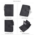 Picture of Wallet PU leather - Silicone Black RFID 12,9x9,5cm