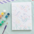 Εικόνα της Σετ ζωγραφικής My paint by number Little Kids Brush Printemps La Petite Epicerie