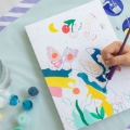 Εικόνα της Σετ ζωγραφικής My paint by number Little Kids Brush Printemps La Petite Epicerie