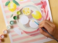 Picture of Set paint My paint by number Brush Citrons de Menton La Petite Epicerie