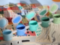 Picture of Set paint My paint by number Brush Cinque Terre par Kenzie Elston La Petite Epicerie