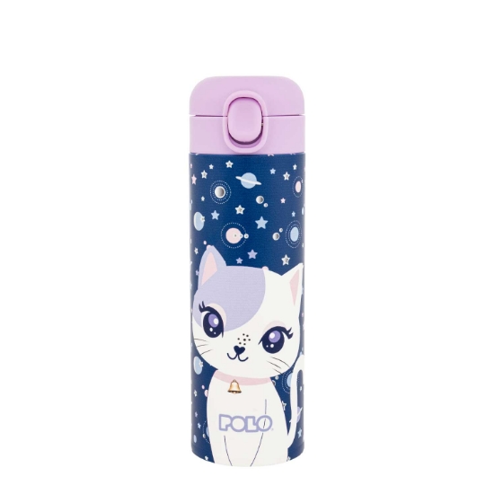 Εικόνα της ΘΕΡΜΟΣ KITTY SPACE STAINLESS STEEL JUNIOR 0,50L POLO 949005-8348