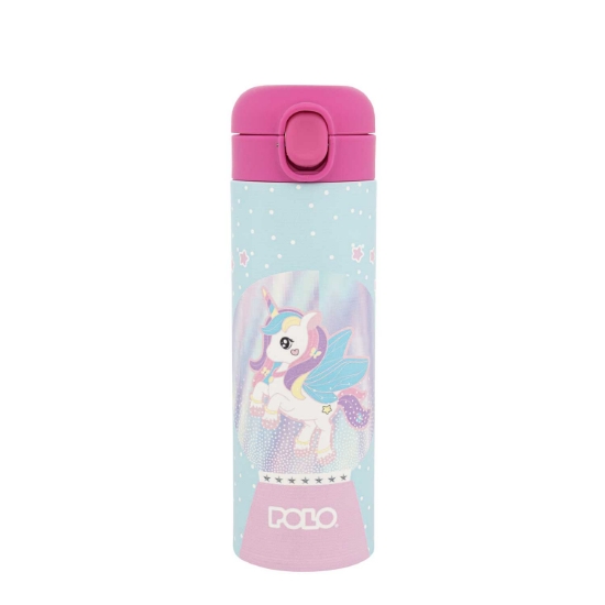 Εικόνα της ΘΕΡΜΟΣ UNICORN SNOWBALL STAINLESS STEEL JUNIOR 0,50L POLO 949005-8349