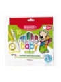 Picture of MARKERS BABY COLOR 10 COLORS FIBRACOLOR