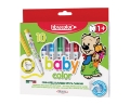 Picture of MARKERS BABY COLOR 10 COLORS FIBRACOLOR