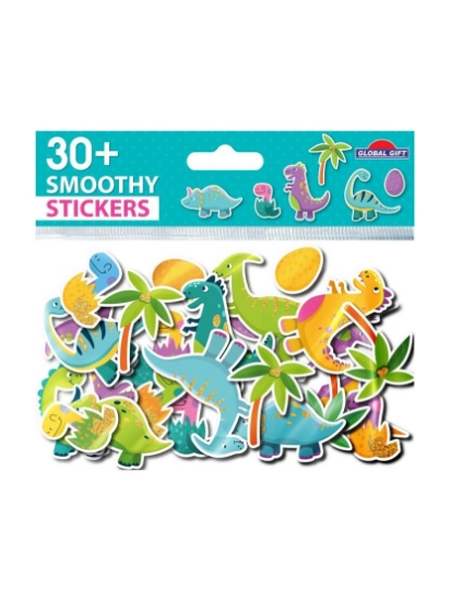 Picture of FOAM STICKERS SMOOTHY DINOSAURS 30 PIECES 15X8CM 290117 GLOBAL GIFT