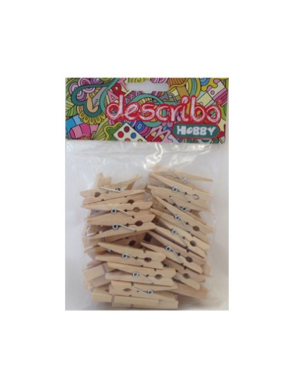 Picture of LOCKERS WOODEN LARGE NATURAL SET OF 40 PIECES 48 X 7 MM DESCRIBO