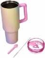 Εικόνα της ΚΟΥΠΑ ΘΕΡΜΟΣ ΜΕ ΧΕΡΟΥΛΙ I DRINK ID0259 TRAVEL MUG 1200ML ΤΡΙΧΡΩΜΗ RAINBOW PEARL