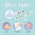 Εικόνα της Στυλό Tαινία διακόσμησης 2τεμ x 4m - Deco Tape Panda Legami