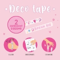 Εικόνα της Στυλό Tαινία διακόσμησης 2τεμ x 4m - Deco Tape Unicorn Legami