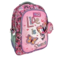 Picture of Backpack Elementary School Butterflies Must Team Life Is Sweet 3 Cases
