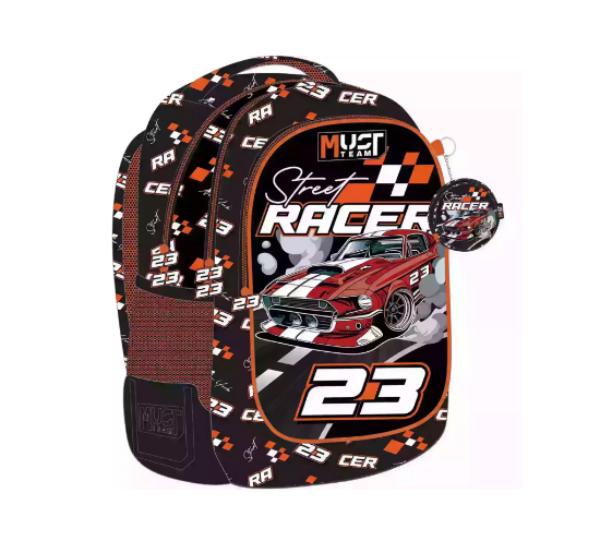 Picture of Backpack  Elementary School Street Racer Must Team 3 Cases