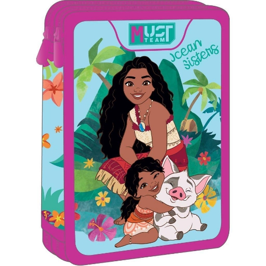 Εικόνα της Κασετίνα Διπλή Γεμάτη Disney Vaiana 2 Must Team