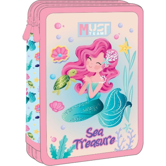 Εικόνα της Κασετίνα Διπλή Γεμάτη Γοργόνα Must Team Sea treasure