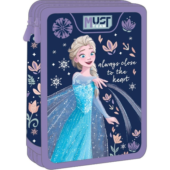 Εικόνα της Κασετίνα Διπλή Γεμάτη Disney Frozen Always Close To Heart Must Team