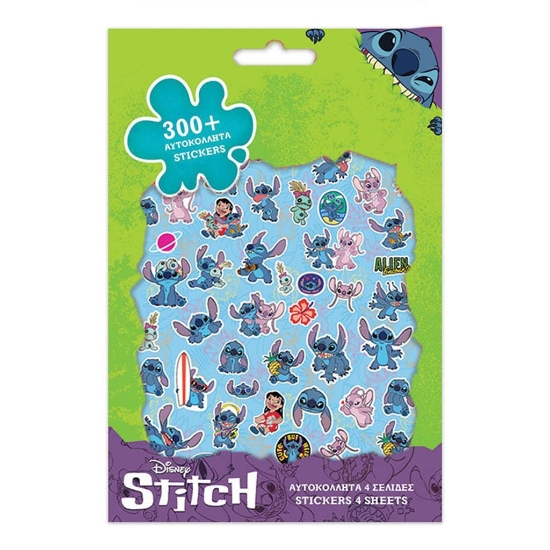 Picture of Stickers Lilo & Stitch Block 300pcs 14.5 x 21.5 cm