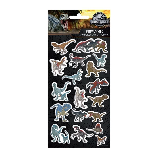 Picture of STICKERS PUFFY 10X22CM JURASSIC WORLD