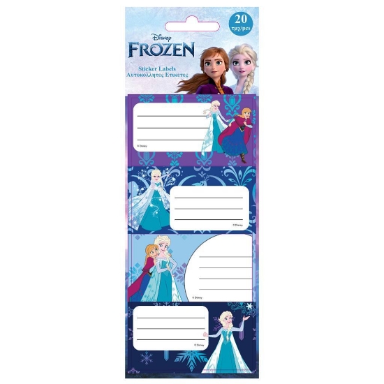 Picture of LABELS ADHESIVE FROZEN 20PCS 5 SHEETS