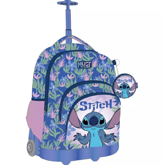 Picture of Trolley Elementary School Stitch Must Team 3 Cases with Single Handle