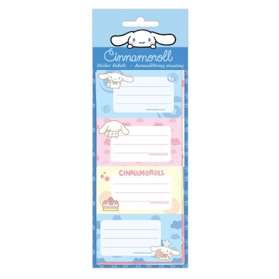 Picture of LABELS ADHESIVE CINNAMOROLL 20PCS 5 SHEETS