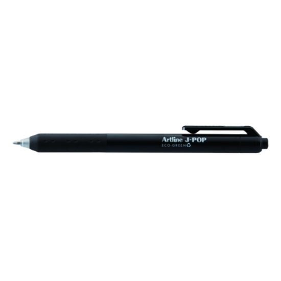 Picture of PEN ARTLINE J-ΡΟΡ ECO GREEN GΕL 0.7MM BLACK