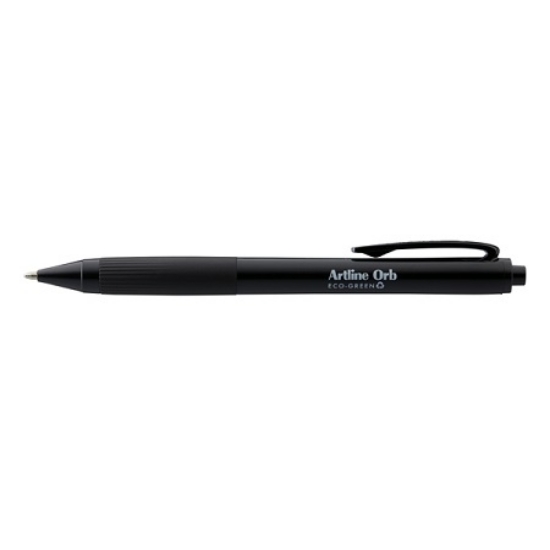 Picture of PEN ARTLINE ΕΚ-S223 ΟRΒ ECO GREEN ΒΑLLΡΟΙΝΤ 1.0MM BLACK