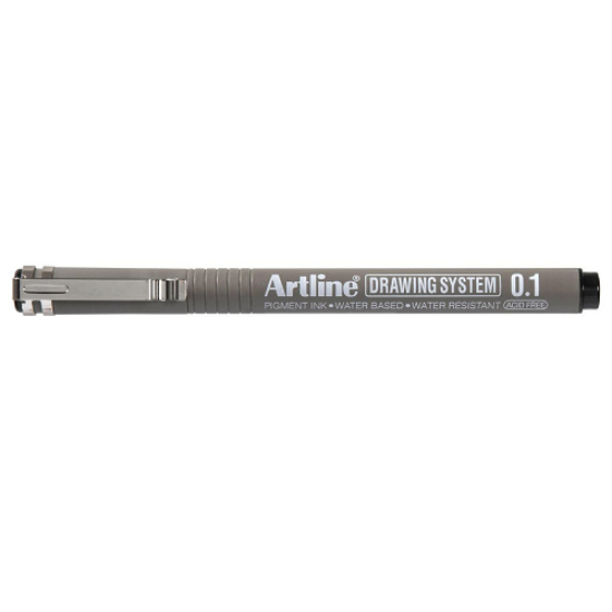 Εικόνα της ΜΑΡΚΑΔΟΡΟΣ ARTLINE ΑΚΙΔΑΣ ΣΧΕΔΙΟΥ DRAWING SYSTEM 0.1 ΕΚ-23 ΜΑΥΡΟ