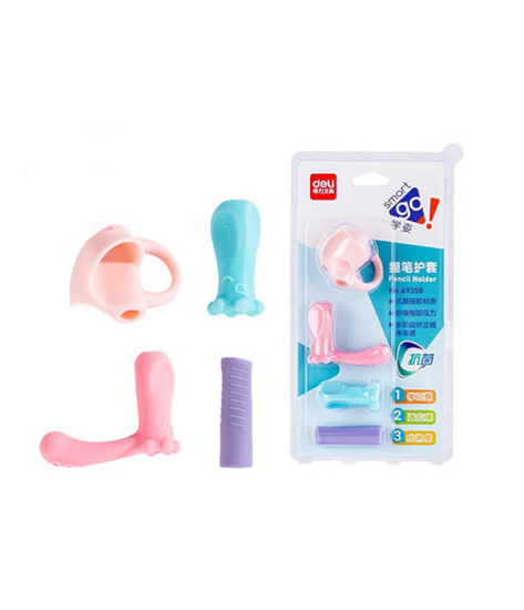 Picture of PENCIL GRIP LEARNING ANATOMIC 4 PCS DELI