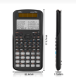 Picture of CALCULATOR SCIENTIFIC 417 FUNCTIONS 17.2x8.3x1.76cm BLACK DELI