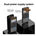 Picture of CALCULATOR SCIENTIFIC 417 FUNCTIONS 17.2x8.3x1.76cm BLACK DELI