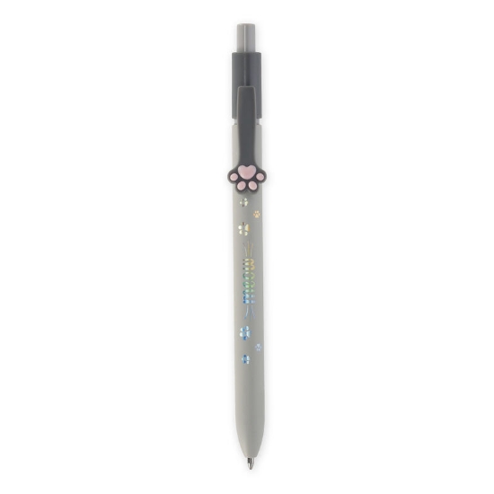 Εικόνα της Στυλό Ballpoint Meow 1.0mm Γκρι Legami
