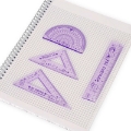 Picture of Geometry set small Kitty - You Rule! Legami