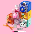 Picture of Desk storage & Organizer box stackable cutie cube Monster Legami