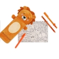 Εικόνα της Κασετίνα Lion Λούτρινο Super Soft Legami