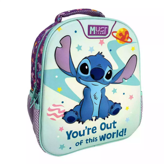 Picture of Backpack Preschool Disney Stitch You’Re Out Of This World Must Team 2 Cases